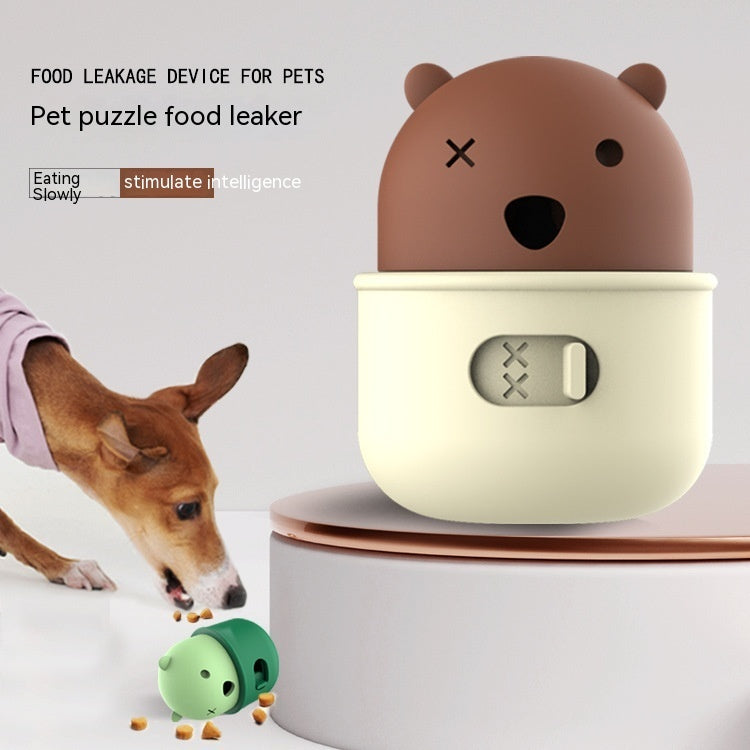 Pets Leakage , Food Feeder Dog Interactive Training Toy. Ball Natural Rubber Chew Dog Food Ball.