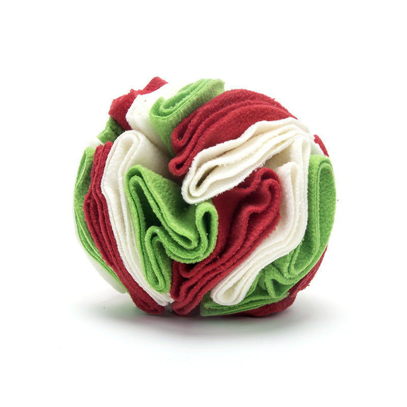 Dog Sniffing Training Blanket Snuffle Ball Mat Detachable Pads Puzzle Toy Pet Supplies For Dogs.