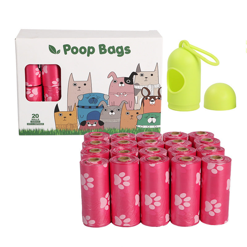 Pink ego poop bags!!!