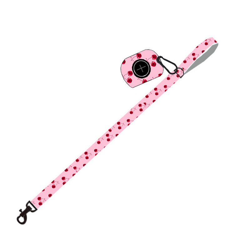 Cherry Dog Leash Set Pet Leash