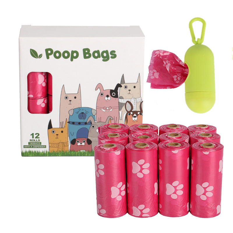 Pink ego poop bags!!!