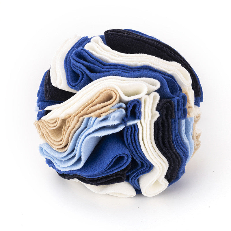 Dog Sniffing Training Blanket Snuffle Ball Mat Detachable Pads Puzzle Toy Pet Supplies For Dogs.