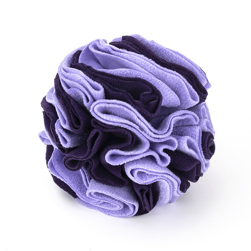 Dog Sniffing Training Blanket Snuffle Ball Mat Detachable Pads Puzzle Toy Pet Supplies For Dogs.