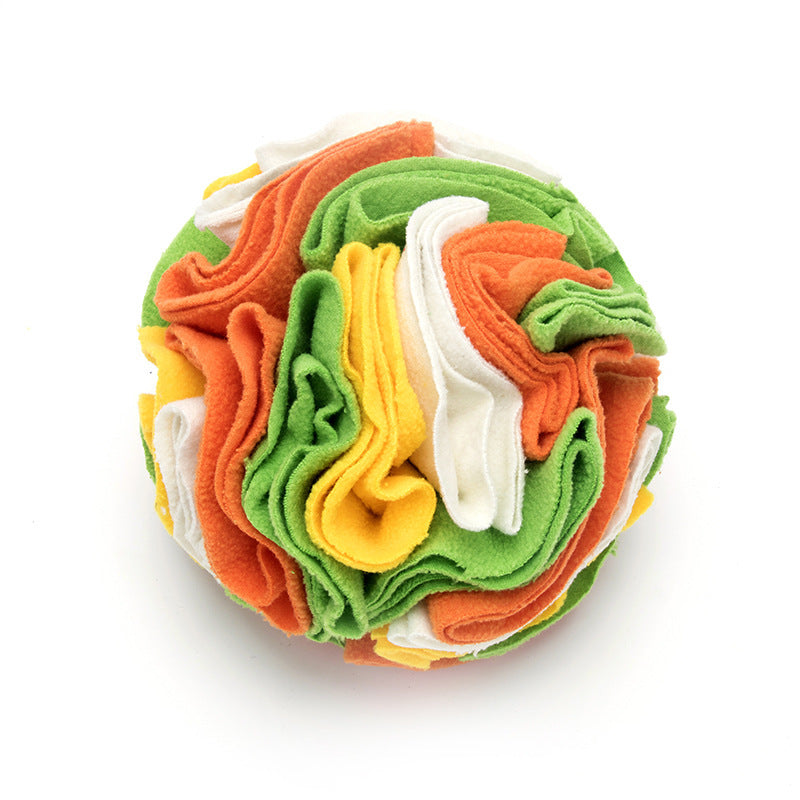 Dog Sniffing Training Blanket Snuffle Ball Mat Detachable Pads Puzzle Toy Pet Supplies For Dogs.