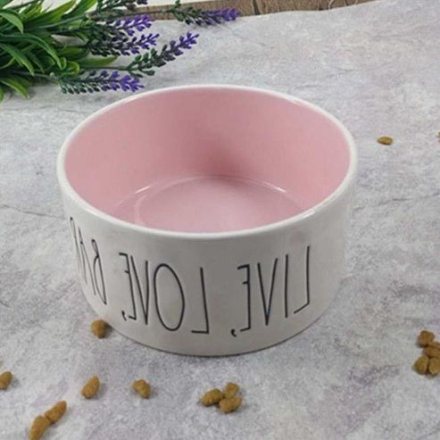 Ceramic Pet Bowl Ceramic Dog Bowl Dogcat Bowl Water