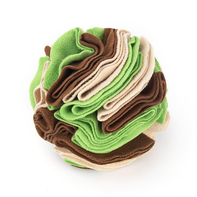 Dog Sniffing Training Blanket Snuffle Ball Mat Detachable Pads Puzzle Toy Pet Supplies For Dogs.