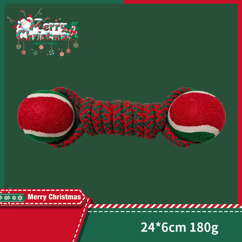 Christmas Doggy Knot Toys