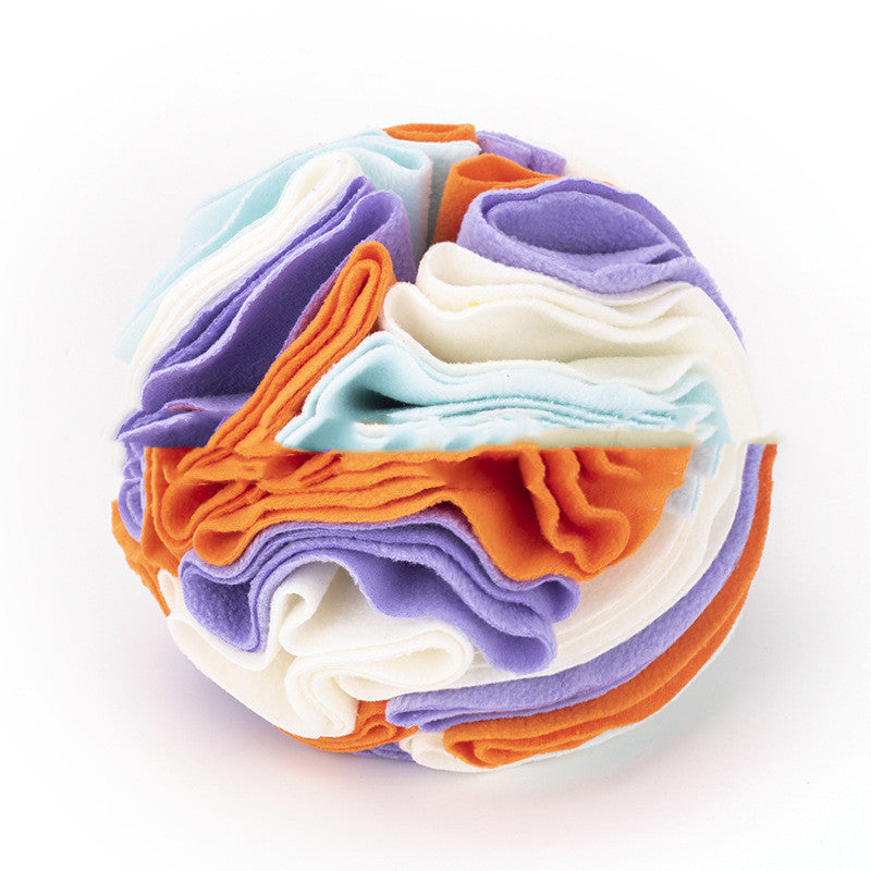 Dog Sniffing Training Blanket Snuffle Ball Mat Detachable Pads Puzzle Toy Pet Supplies For Dogs.