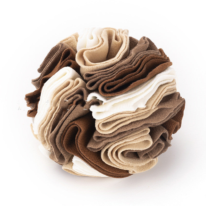 Dog Sniffing Training Blanket Snuffle Ball Mat Detachable Pads Puzzle Toy Pet Supplies For Dogs.