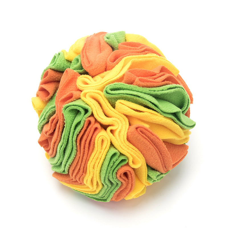 Dog Sniffing Training Blanket Snuffle Ball Mat Detachable Pads Puzzle Toy Pet Supplies For Dogs.