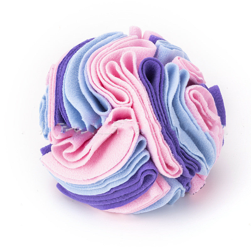 Dog Sniffing Training Blanket Snuffle Ball Mat Detachable Pads Puzzle Toy Pet Supplies For Dogs.