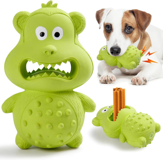 Dog Toys For Aggressive Chewers Natural Rubber Squeaky Dog Toys Indestructible Dog Toy Dog Chew Toys.