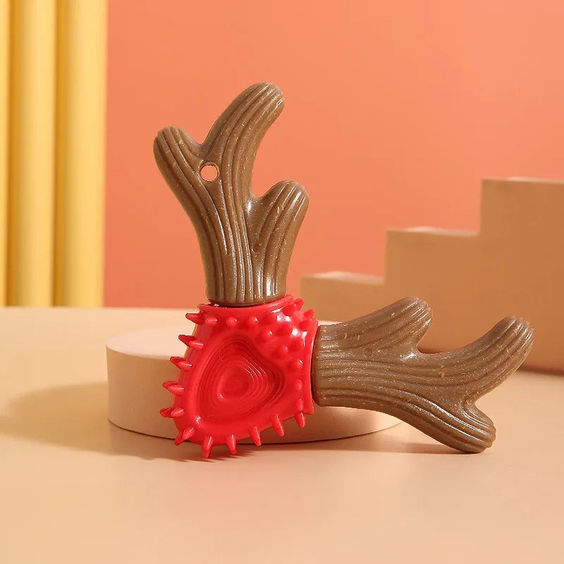 Durable Toy Stick For Dogs Deer Antlers Molar Stick For Teeth Pet Supplies Dog Toys Tooth Grinder