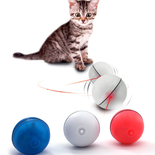 Pet Electric Toy LED Rolling Ball