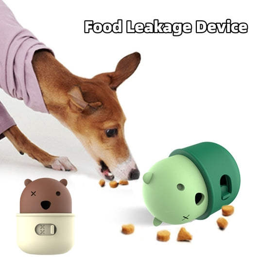Pets Leakage , Food Feeder Dog Interactive Training Toy. Ball Natural Rubber Chew Dog Food Ball.