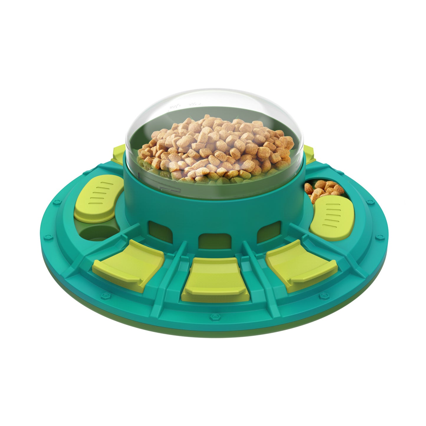 Interactive Dog Puzzle Toy For IQ Improvement And Slow Feeding Suitable For All Sizes Pets Nutritious Diet-Friendly Non-Electric Plastic Pets Game
