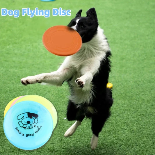 Silicone Flying Saucer, Flying Discs, Chew Resistant ,Puppy Training.
